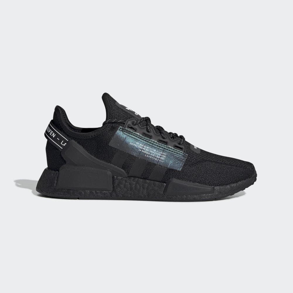 Originals Adidas NMD_R1 V2 Barbati Romania - Negrii/Negrii FW1961